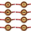 8 Engraved Rakhi with Beautiful Quotes For Brothers