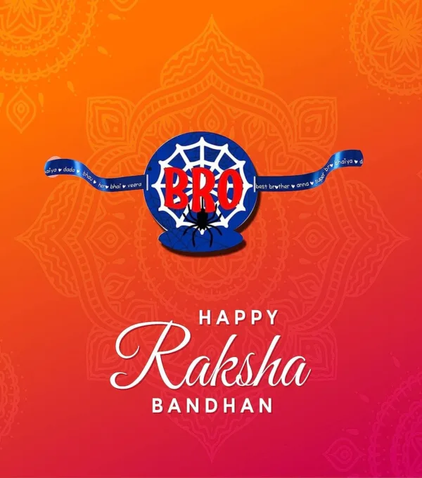 Spiderman Bro Kids Rakhi For Brothers