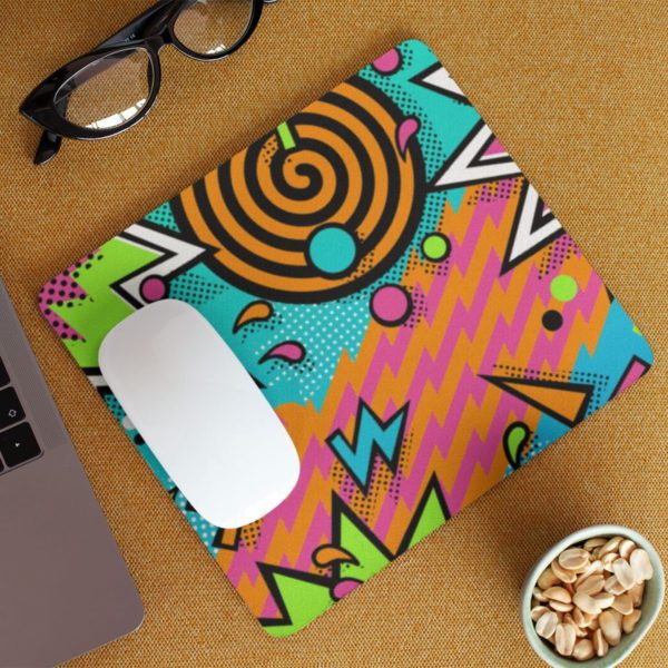 TheYaYaCafe Designer Scroll Pattern Printed Non Slip Rubber Base Gaming Gamer Mouse Pad (3mm) for Computer, Laptop, PC