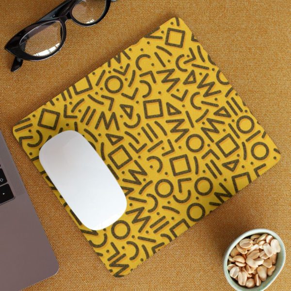 TheYaYaCafe Designer Scroll Pattern Printed Non Slip Rubber Base Gaming Gamer Mouse Pad (3mm) for Computer, Laptop, PC