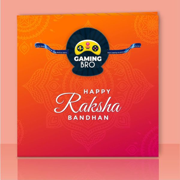 Gaming Bro Kids Rakhi For Little Brothers