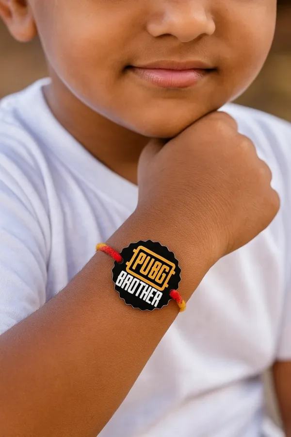 PUBG Brother Kids Rakhi For Little Brothers