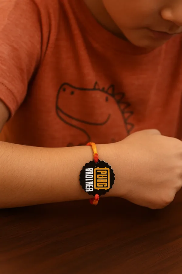 PUBG Brother Kids Rakhi For Little Brothers