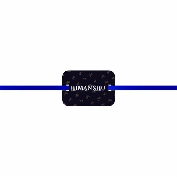 Personalized Name  Abhinash  Kids Rakhi