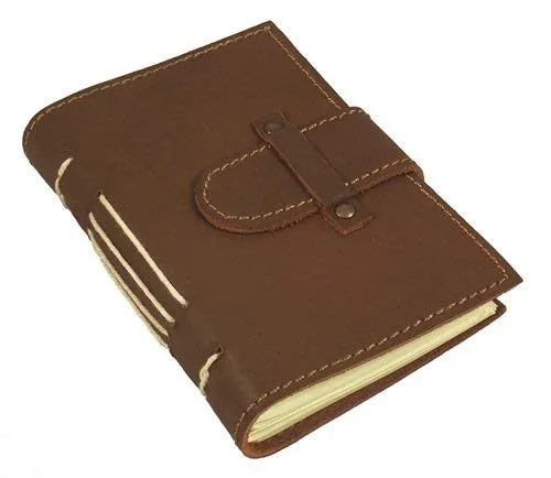 YaYa cafe Handmade Leather Pocket Journal Diary