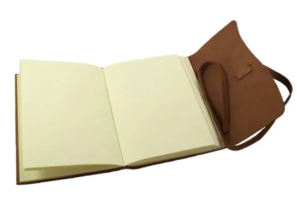 YaYa cafe Handmade Leather Pocket Journal Diary