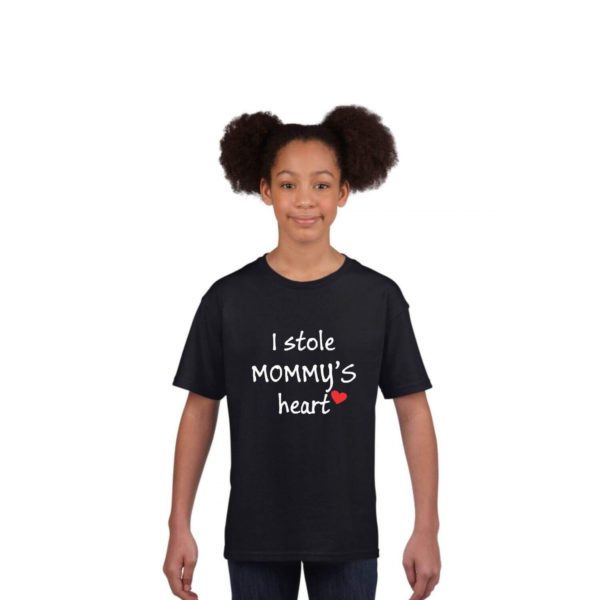 Yaya Cafe There is This Girl Who Stole My Sheart She Calls me Mom Family T-Shirts for Mom and Daughter Set of 2