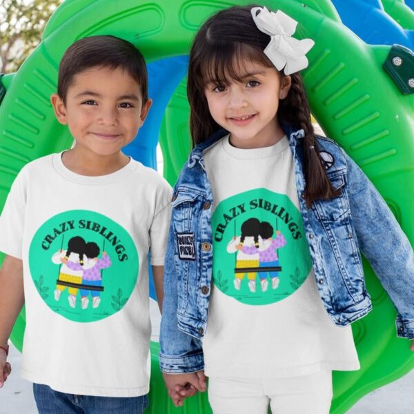 TheYaYaCafe Matching Kid Sibling T-Shirts (Sold Separately)