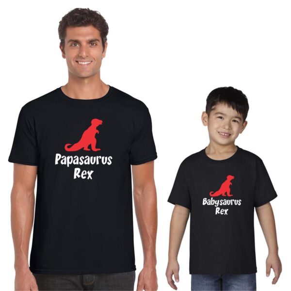 TheYaYaCafe Men's & Boys' Regular Fit T-Shirt (Pack of 2)