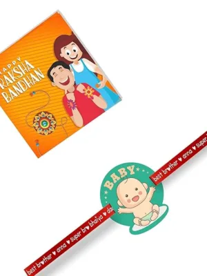 Little Baby Kids Rakhi for Little Brothers