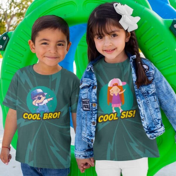 TheYaYaCafe All Over Printed Cool Family Matching Men's Women's Kid's Round Neck Family T-Shirt (Sold Separately)