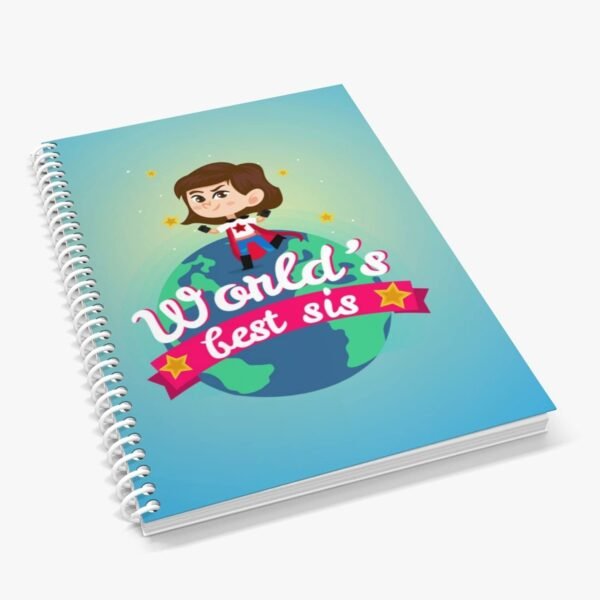 Coolest Sis Ruled Pages Notebook