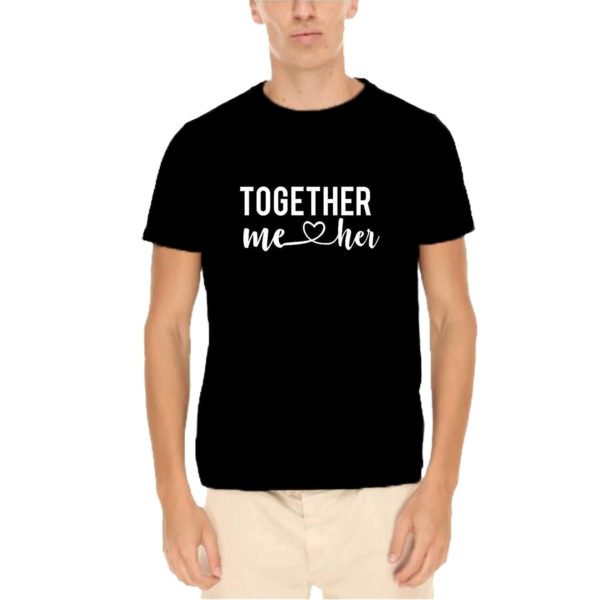 Together Forever Him Her Couple T-Shirts