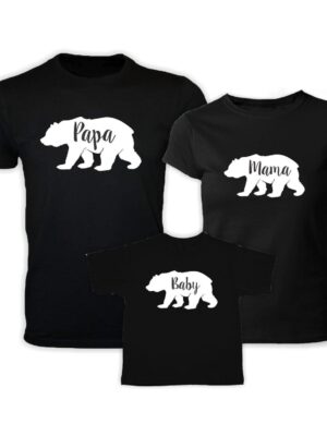 TheYaYaCafe Men's, Women's, Girl's & Boy's Classic Fit T-Shirts(Pack of 3)