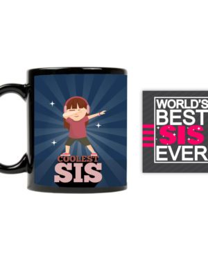 Coolest Sis Coffee Gift  Mug