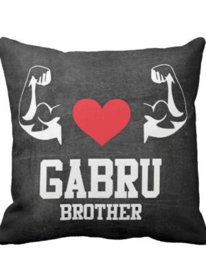 Gabru Brother Cushion Cover