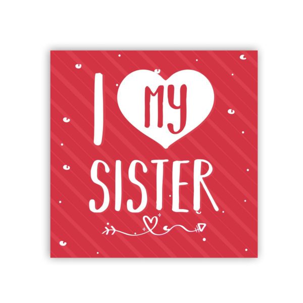 Super Sister Big Fridge Magnet