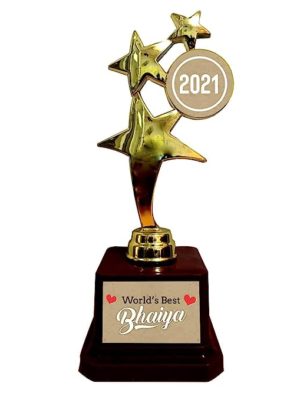 Worlds Best Bhaiya Trophy Award