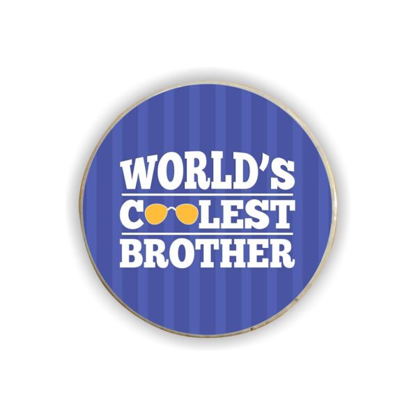 Annoying Brother Fridge Magnet (Round)