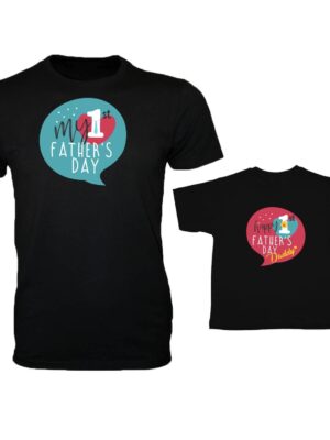 TheYaYaCafe Dad Kid Family Matching T-Shirts First Father Day T-Shirts_ (Sold Separately)