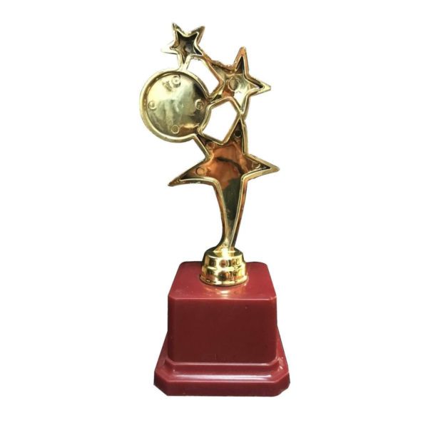 Best Sister Ever Golden Award Star Trophy