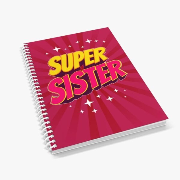 Coolest Sis Ruled Pages Notebook