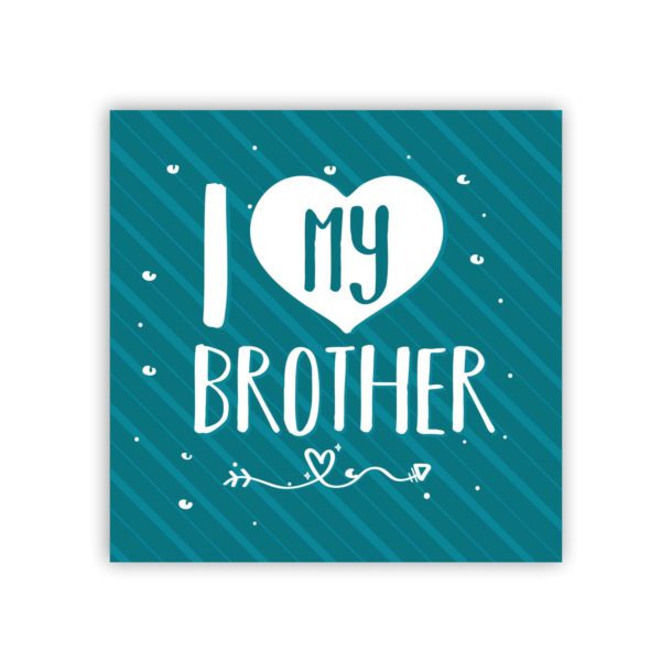 TheYaYaCafe Rakhi Gifts for Brother Protected by Big Sister Fridge Magnet (Round) Raksha Bandhan Birthday