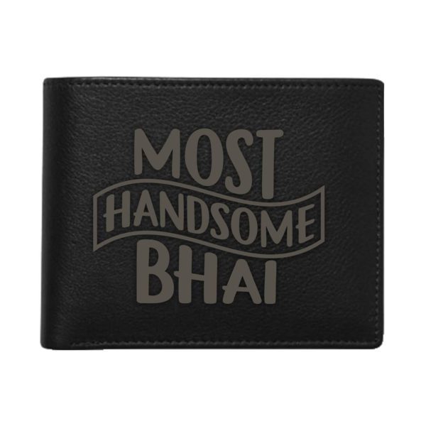 Worlds Best Bro Engraved Wallet