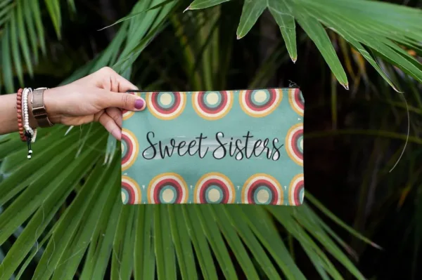 Best Sis Ever Multifunctional Travel Kit Storage Toiletry Bag