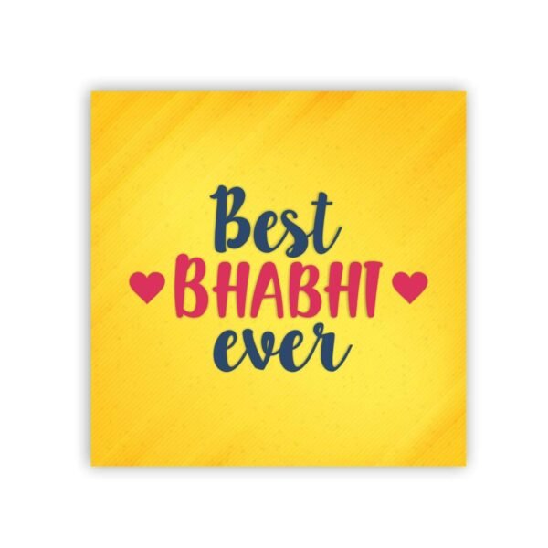 Bhabhi Best Bhabhi Ever Fridge Magnet
