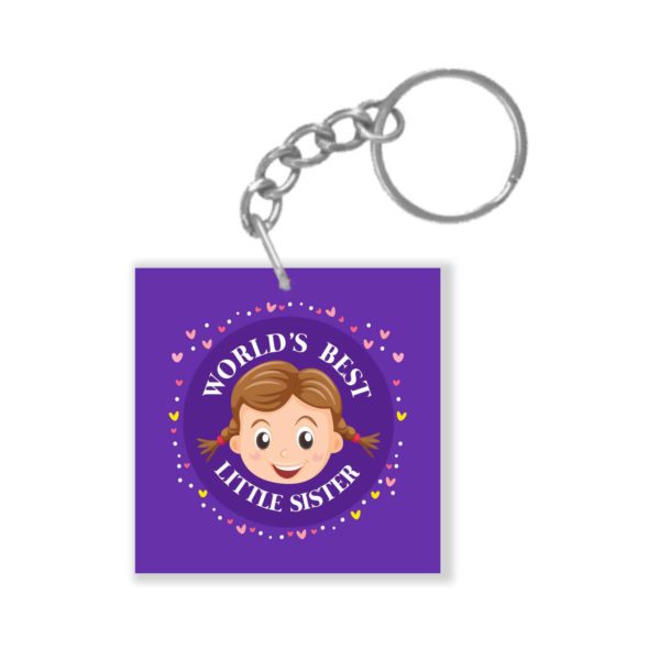 Super Sister  Keychain Keyring