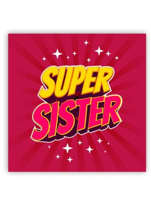 Super Sister Big Fridge Magnet