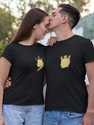 Begum Badshah Matching Couple T-shirts