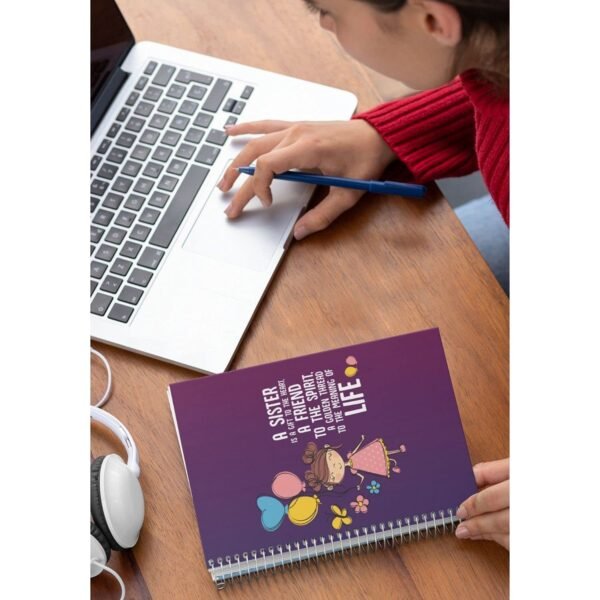 Coolest Sis Ruled Pages Notebook