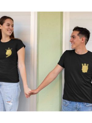 Begum Badshah King Queen Couple T-shirts