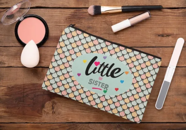 Best Sis Ever Multifunctional Travel Kit Storage Toiletry Bag