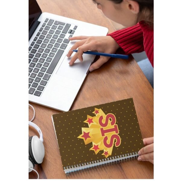 Coolest Sis Ruled Pages Notebook