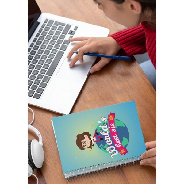 Coolest Sis Ruled Pages Notebook