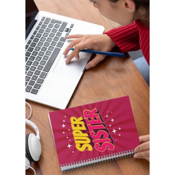 Coolest Sis Ruled Pages Notebook