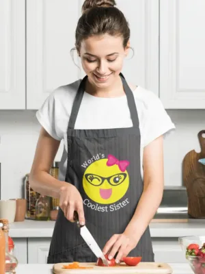 World's Coolest Sister Apron