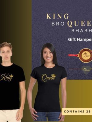 King Bro Queen Bhabhi Raksha Bandhan Gift Hamper