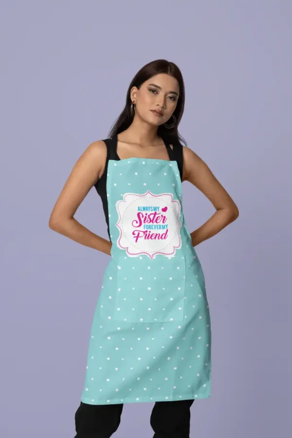 Sister Forever My Friend Apron