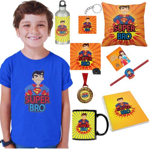 Super Brother Rakhi Gift Hamper for Younger Brother