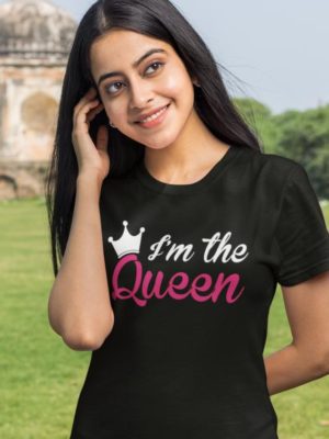 I'm Queen Prince Mom and Son Family T-Shirts