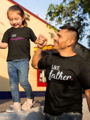 Like Father & Daughter Matching Family T-shirts