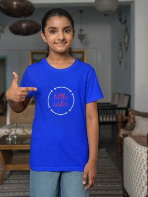 Little Sister Printed Cotton T-Shirt