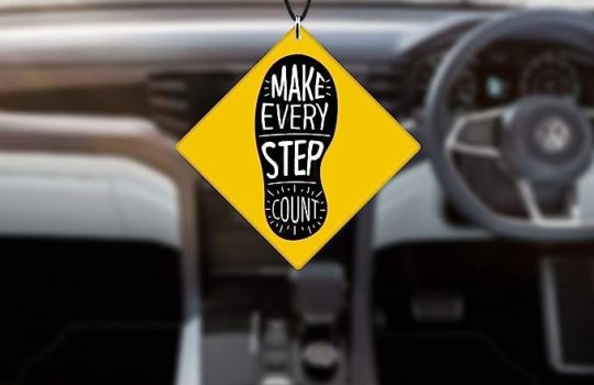 car hanging quirky motivational cute two-side printed by TheYaYaCafe