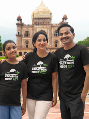 Vacation Mode On Matching Family T-Shirts