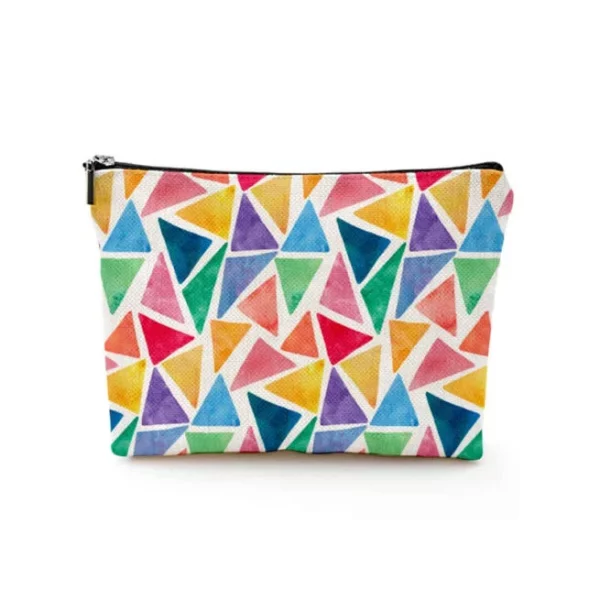 Makeup Pouches with Printed Toiletry Bags - theyayacafe