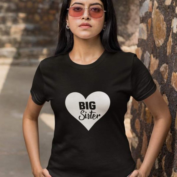 Big Sister printed Cotton T-Shirt